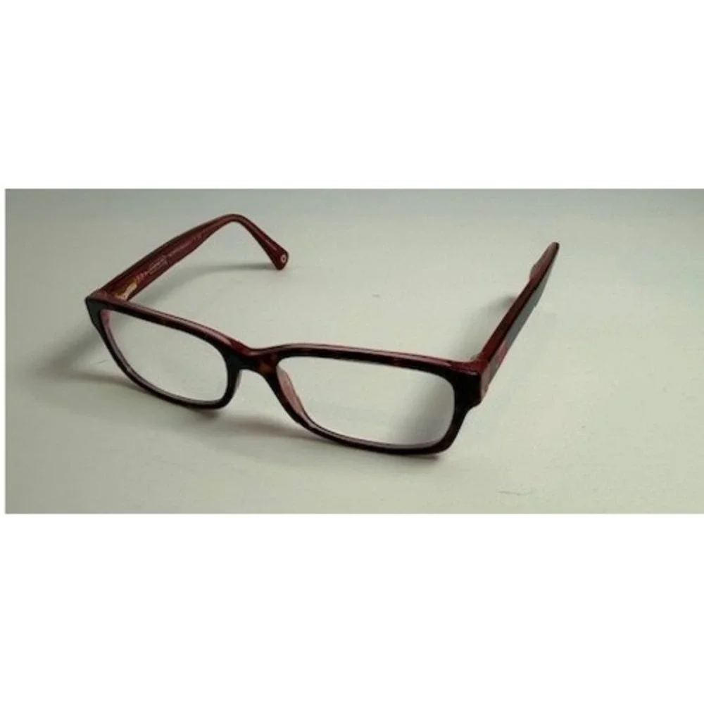 Coach HC 6040 Brooklyn Eyeglasses Tortoise Pink Rectangular Frame 5115 52-16-135